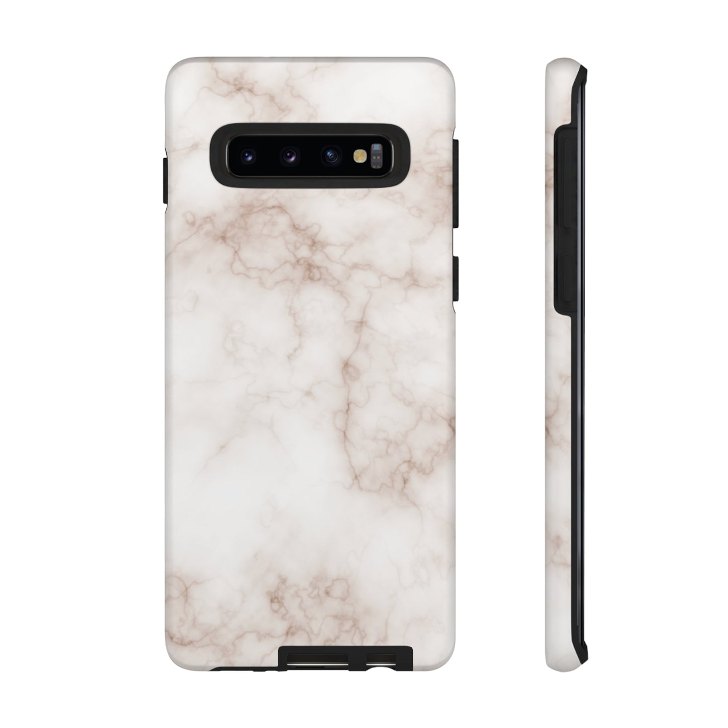 Elegant Alabaster Swirl - Cell Phone Case