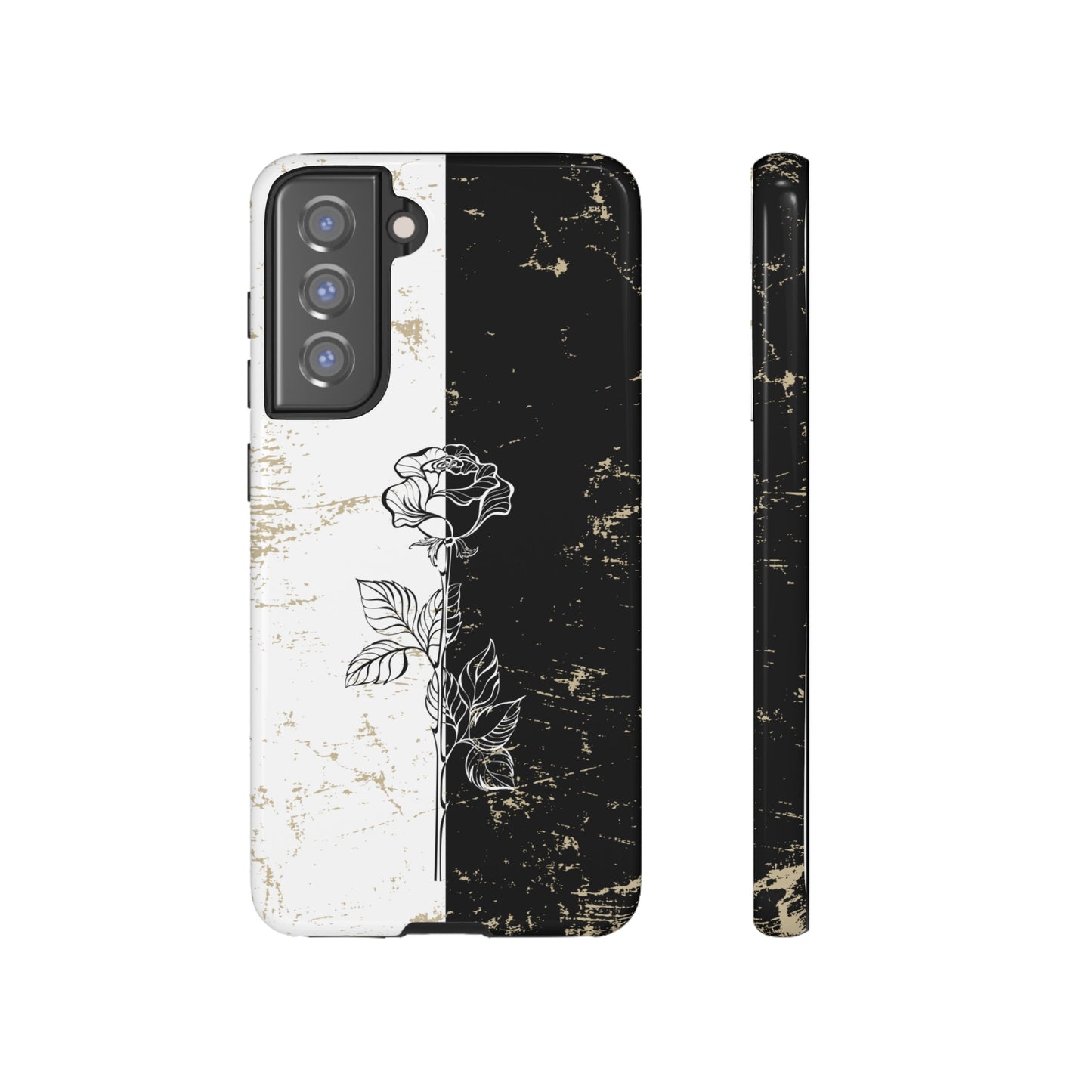 Elegant Contrast - Cell Phone Case