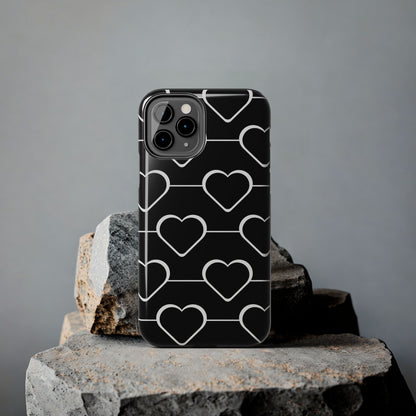 Hearts Connect - iPhone Case