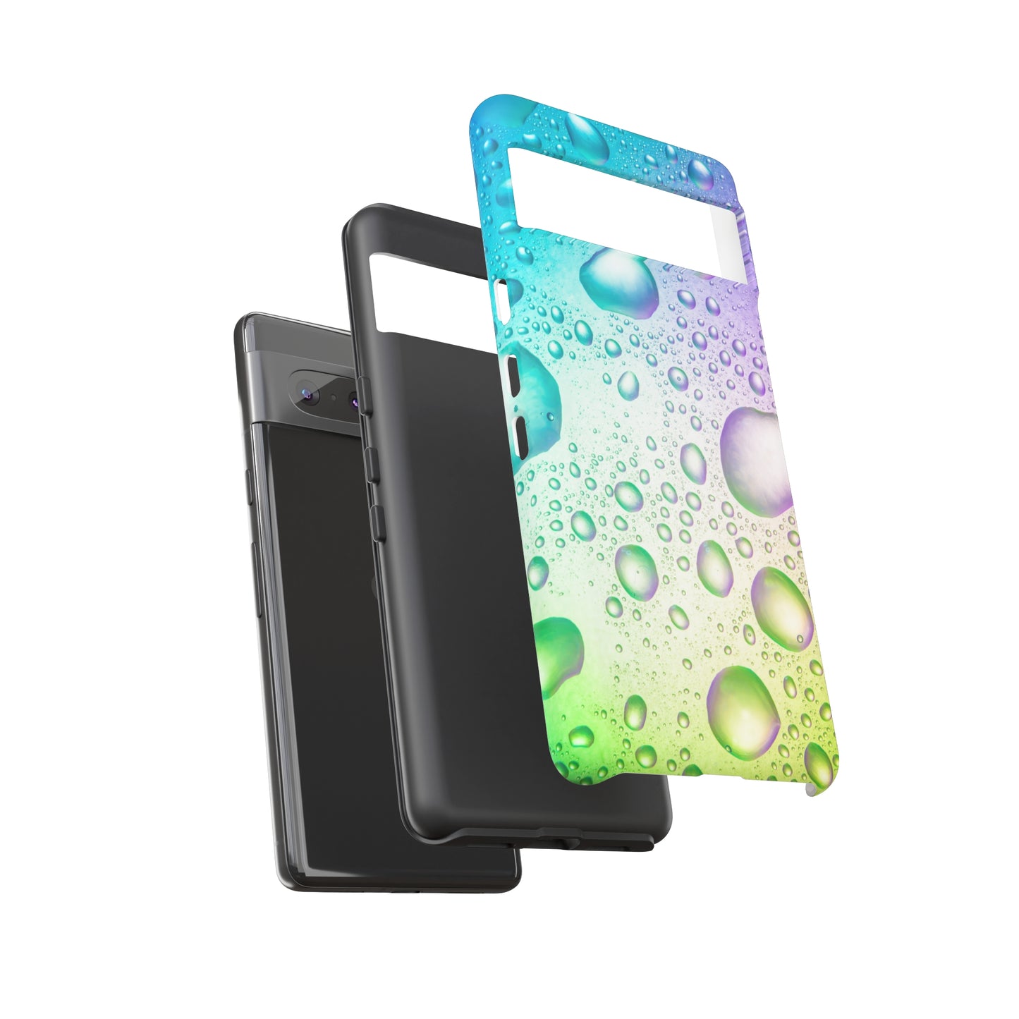 Aqua Bubbles - Cell Phone Case