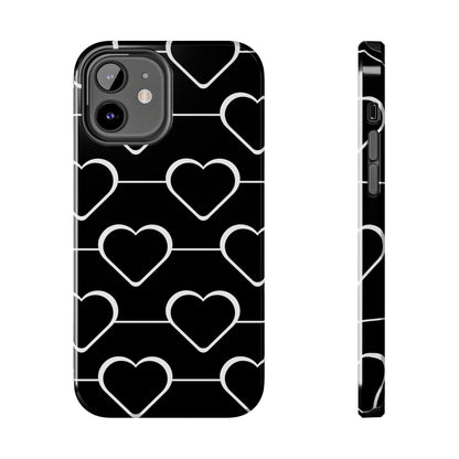 Hearts Connect - iPhone Case