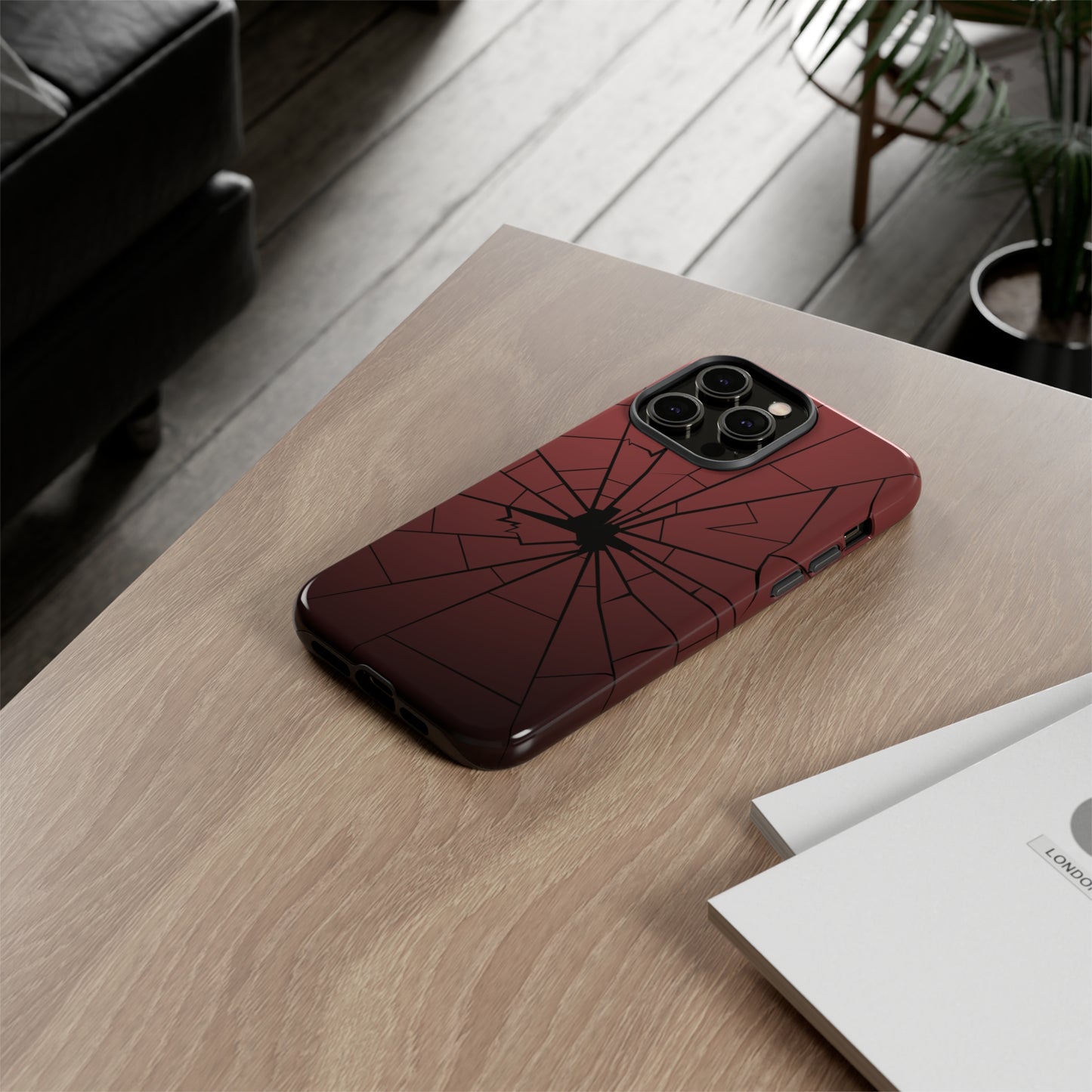 Crimson Web Phone Case - Cell Phone Case