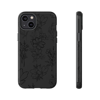 Midnight Florals - Cell Phone Case