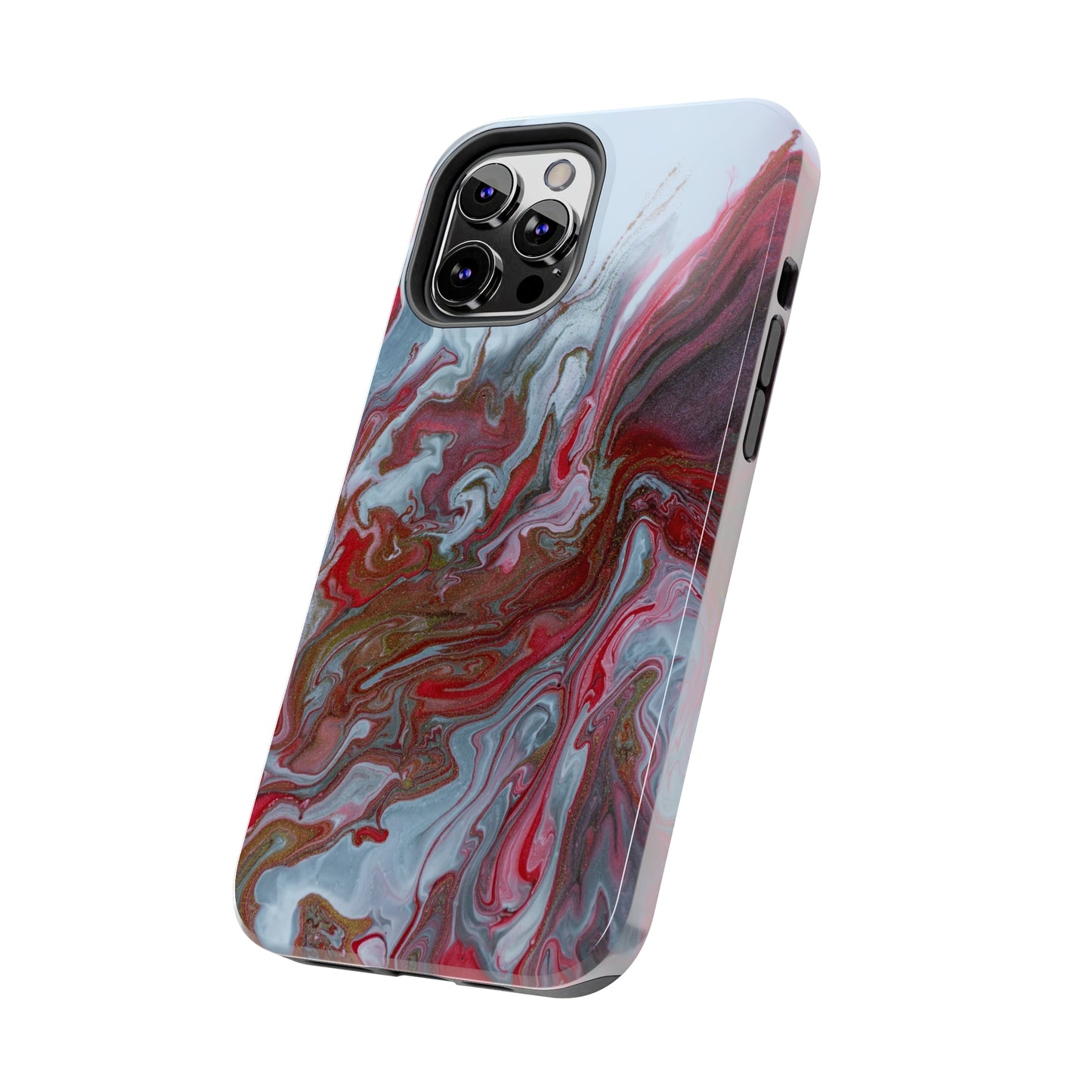 Crimson Flow - iPhone Case