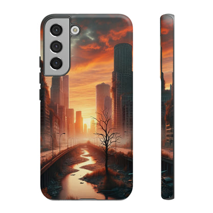 Dawn of the Urban Oasis - Cell Phone Case