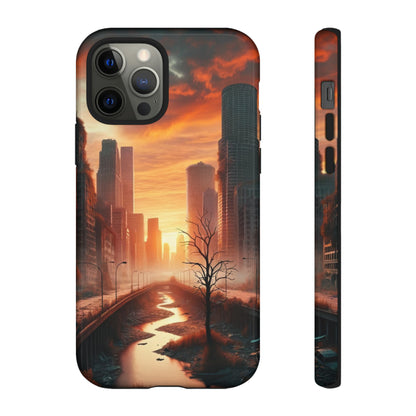 Dawn of the Urban Oasis - Cell Phone Case