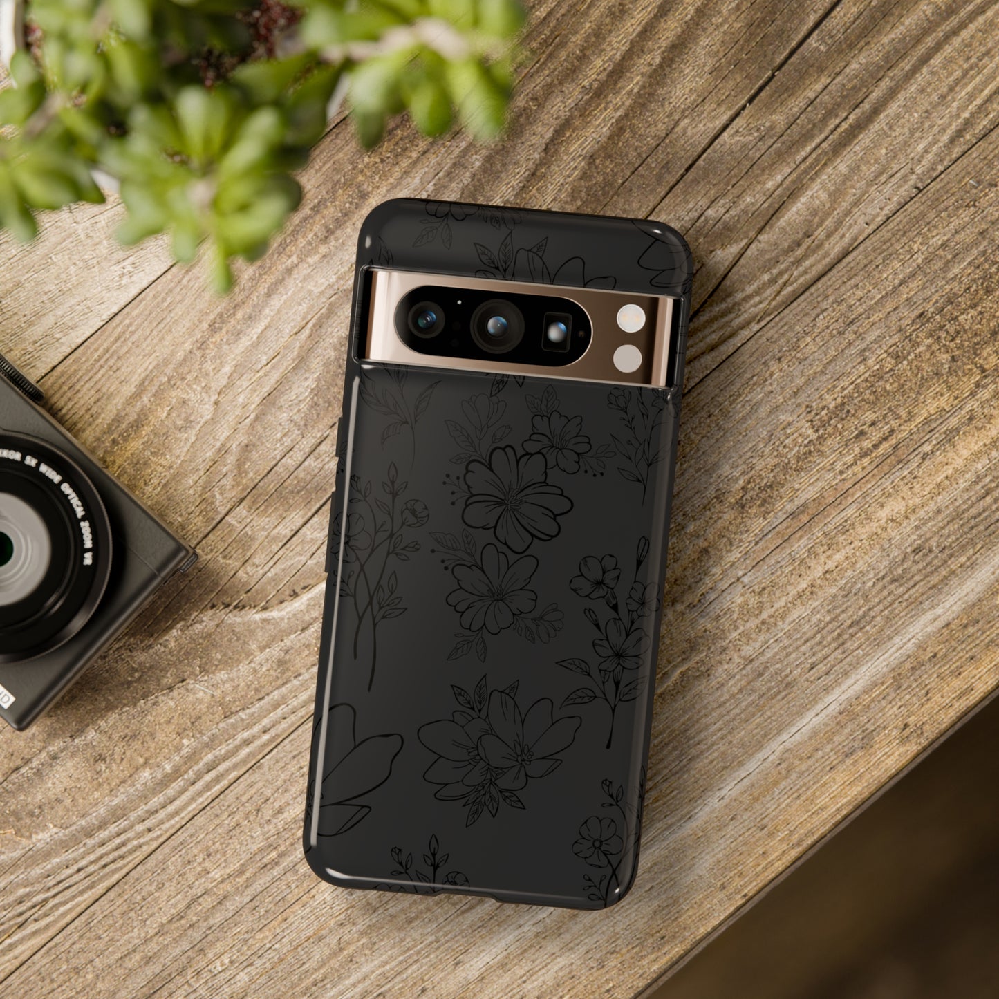 Midnight Florals - Cell Phone Case