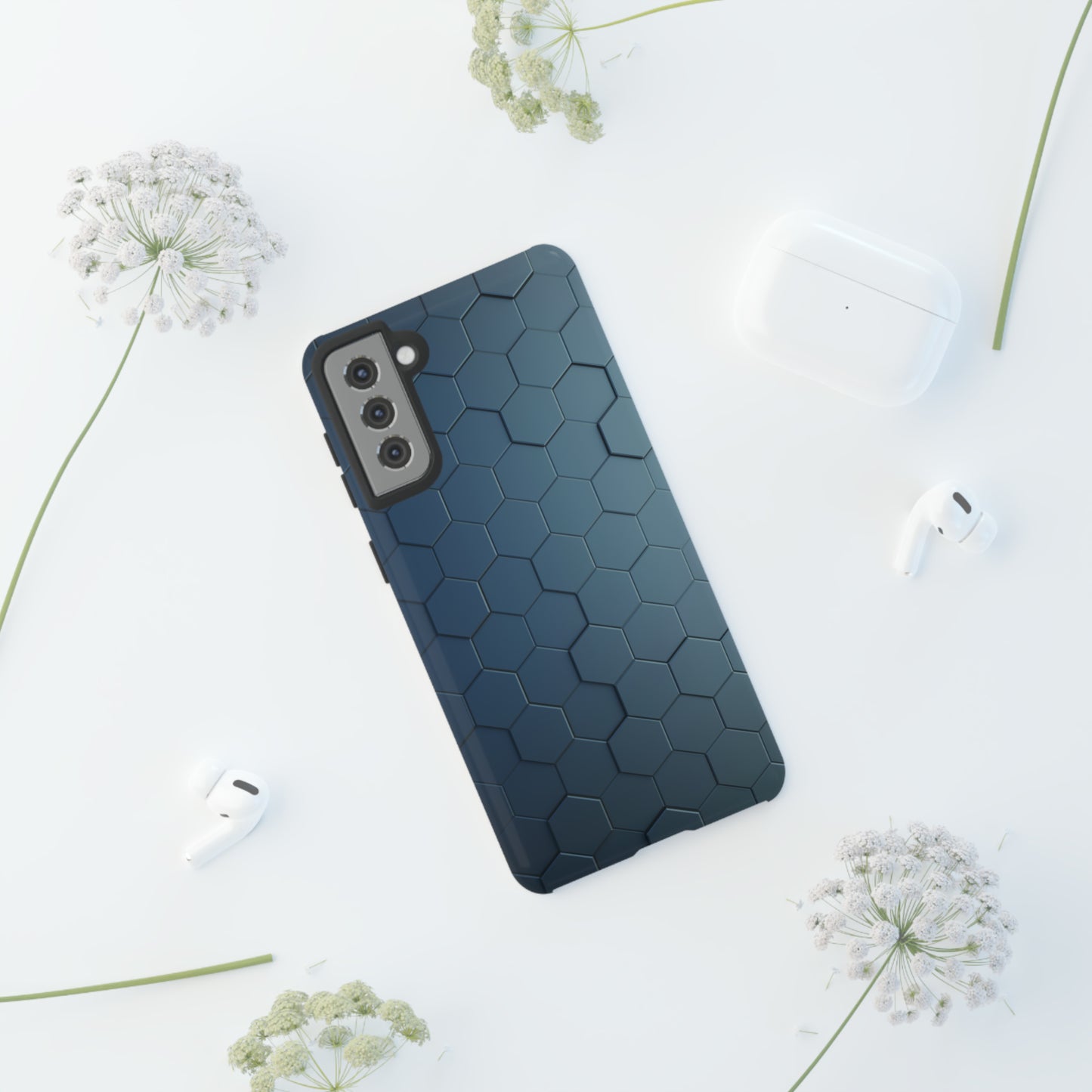 Geometric Hex Pattern - Cell Phone Case