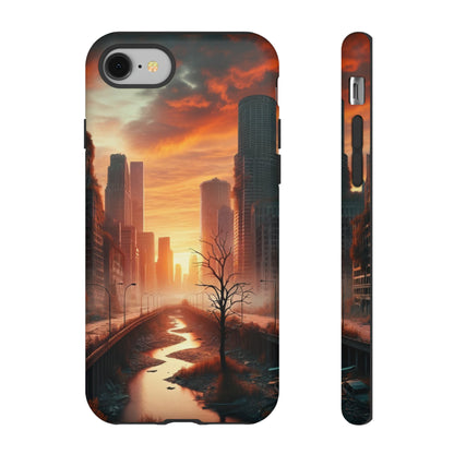 Dawn of the Urban Oasis - Cell Phone Case