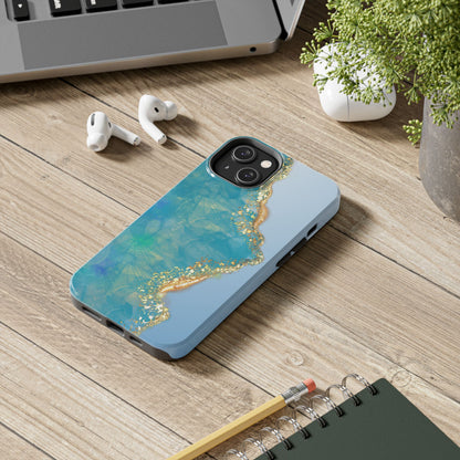 Azure Waves - iPhone Case