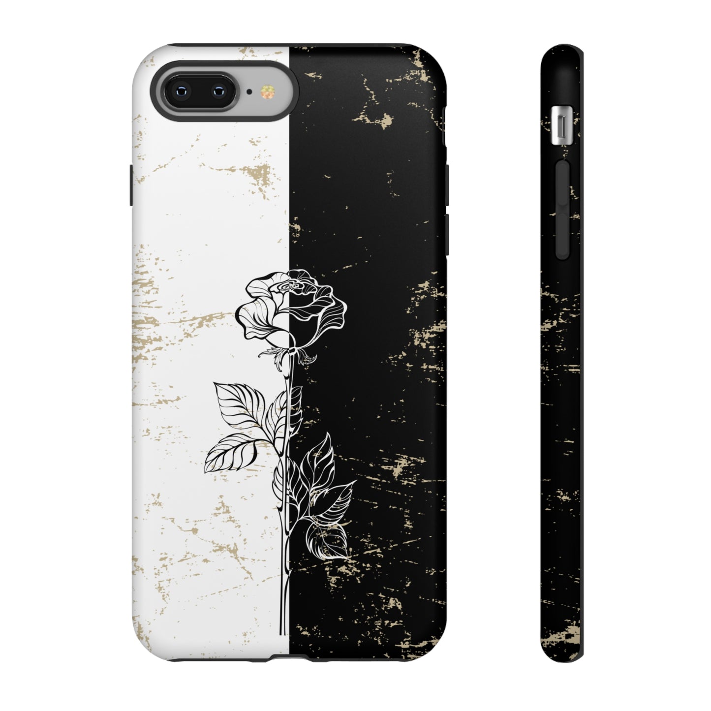 Elegant Contrast - Cell Phone Case