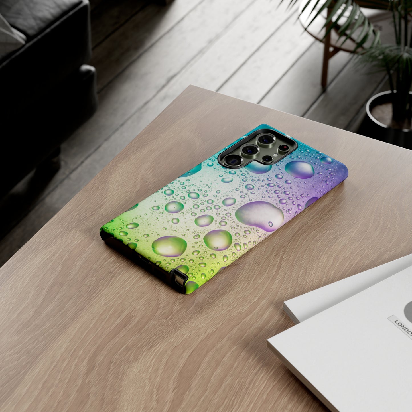 Aqua Bubbles - Cell Phone Case