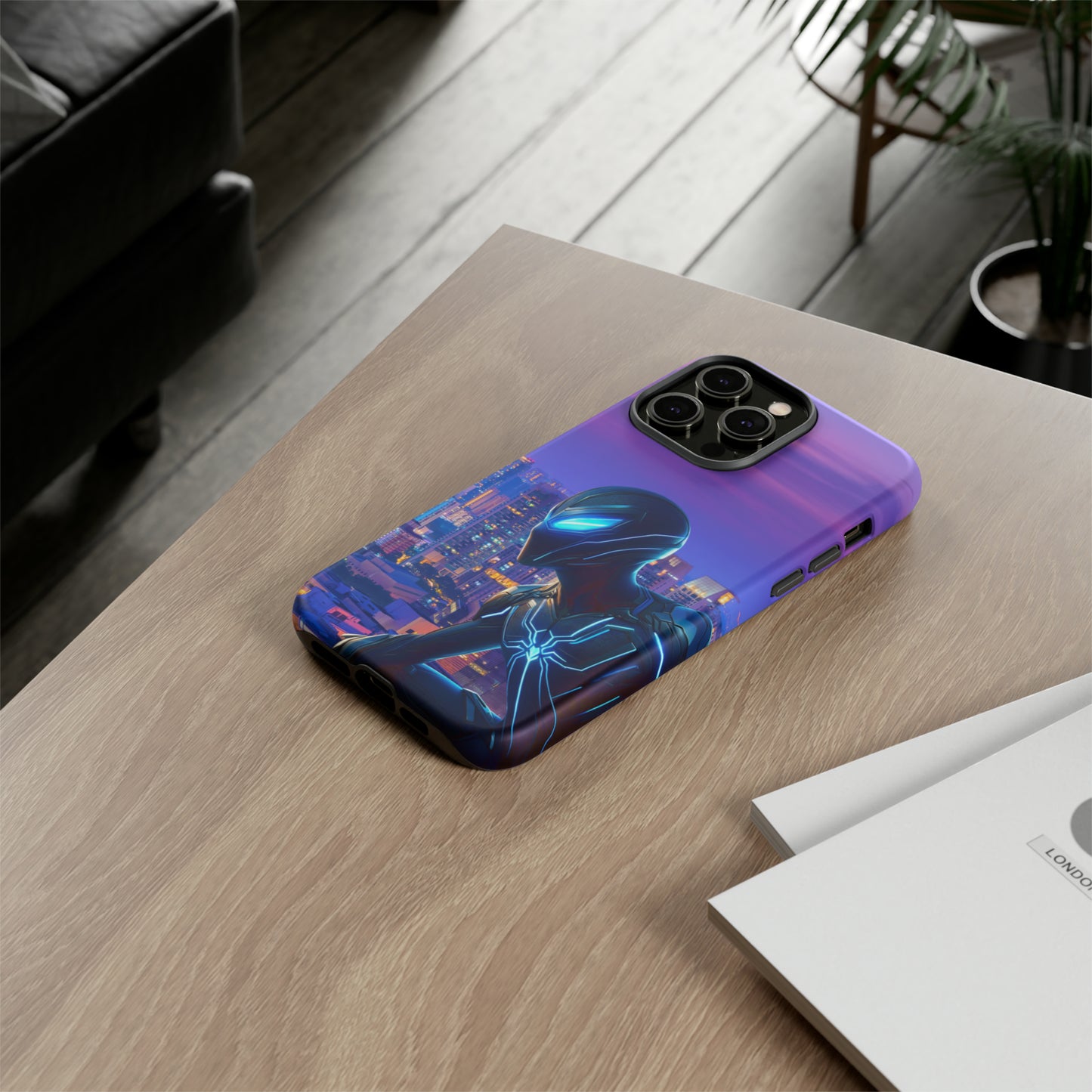 Neon Guardian - Cell Phone Case