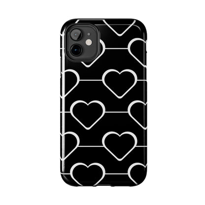 Hearts Connect - iPhone Case