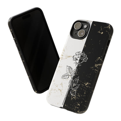 Elegant Contrast - Cell Phone Case