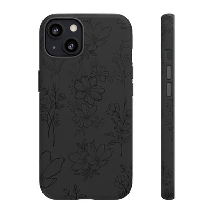 Midnight Florals - Cell Phone Case