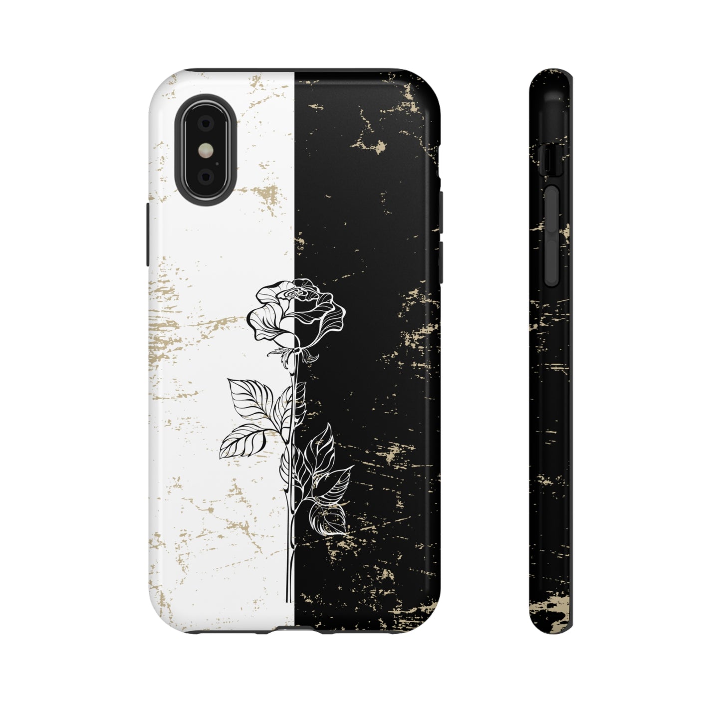 Elegant Contrast - Cell Phone Case