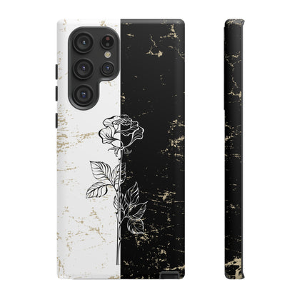 Elegant Contrast - Cell Phone Case