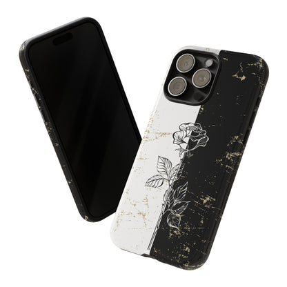 Elegant Contrast - Cell Phone Case