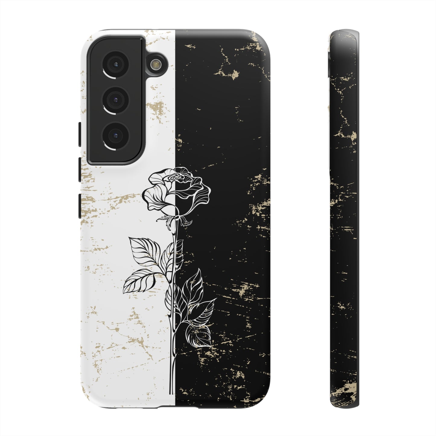 Elegant Contrast - Cell Phone Case