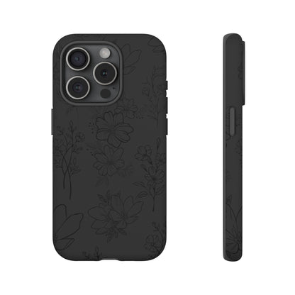 Midnight Florals - Cell Phone Case