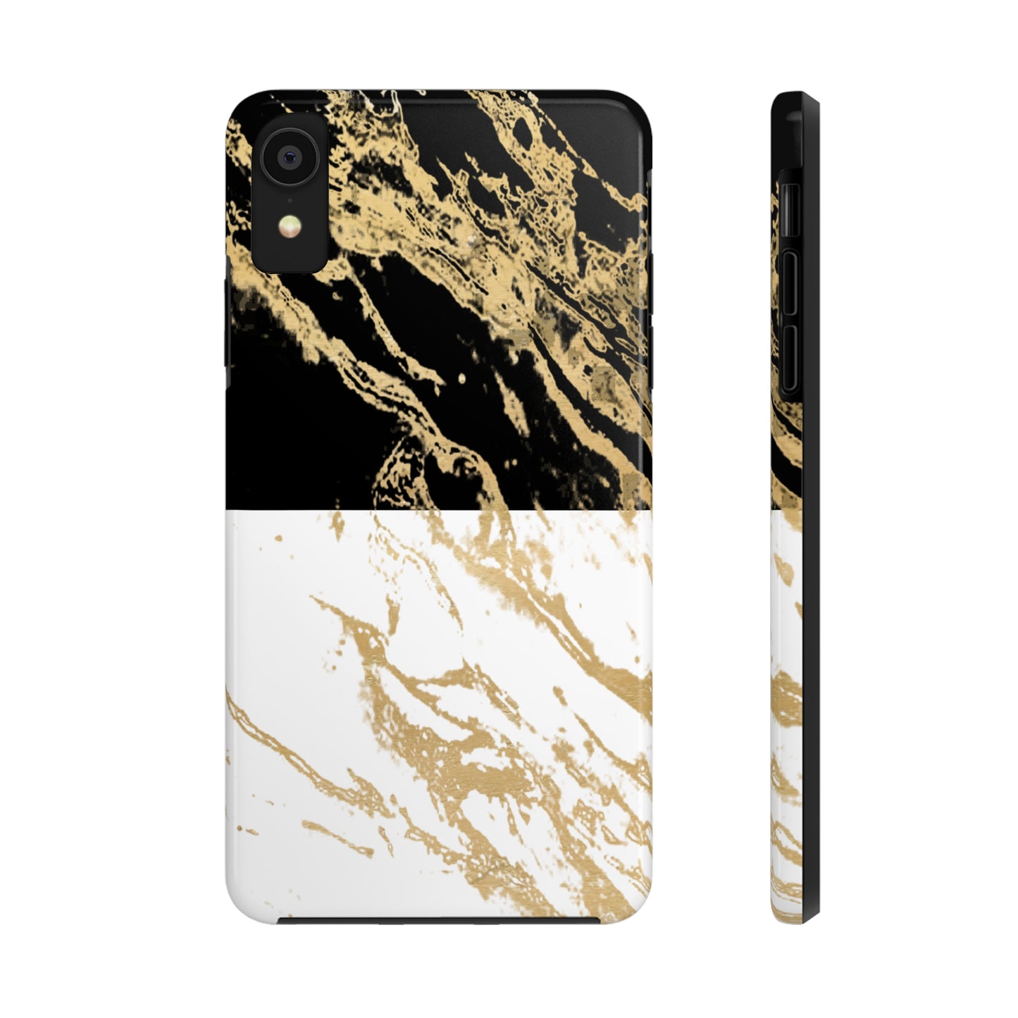 Day Meets Night Gold Rush - iPhone Case