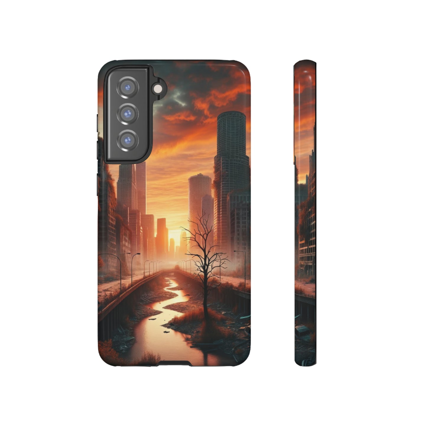 Dawn of the Urban Oasis - Cell Phone Case