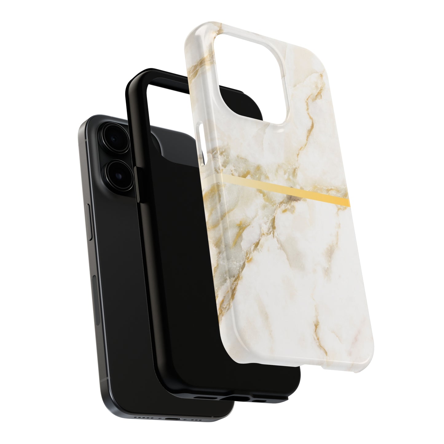 Golden Veins 2 - iPhone Case