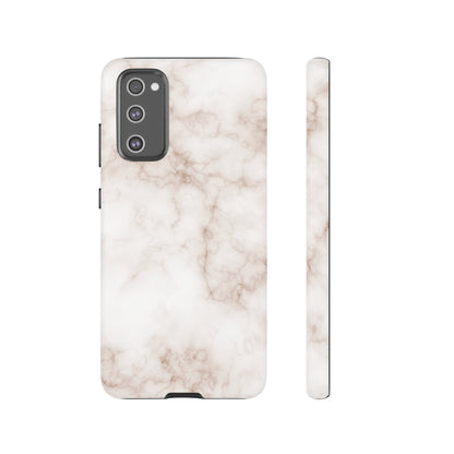 Elegant Alabaster Swirl - Cell Phone Case