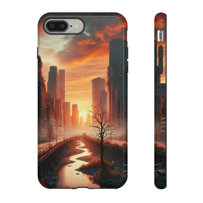 Dawn of the Urban Oasis - Cell Phone Case