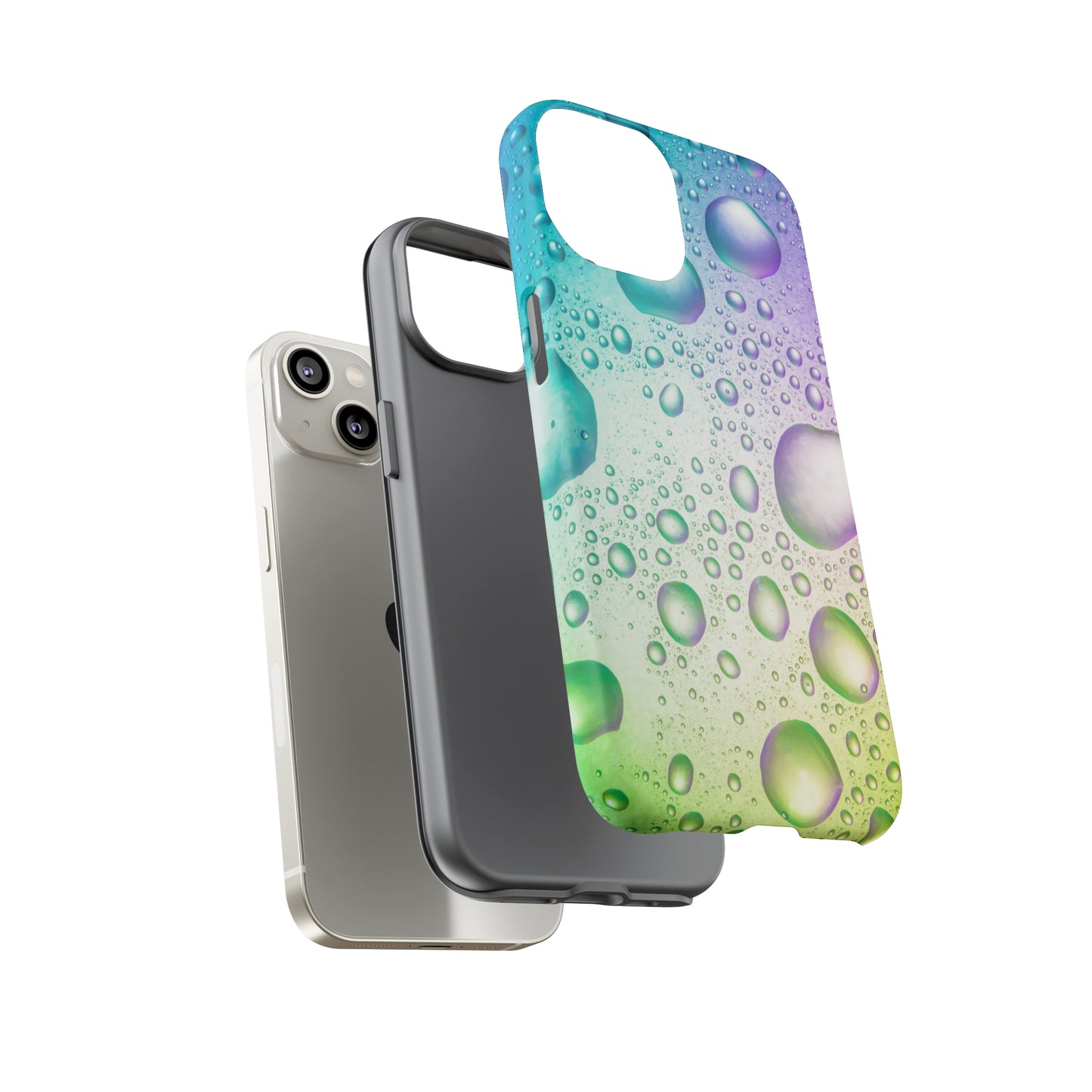 Aqua Bubbles - Cell Phone Case