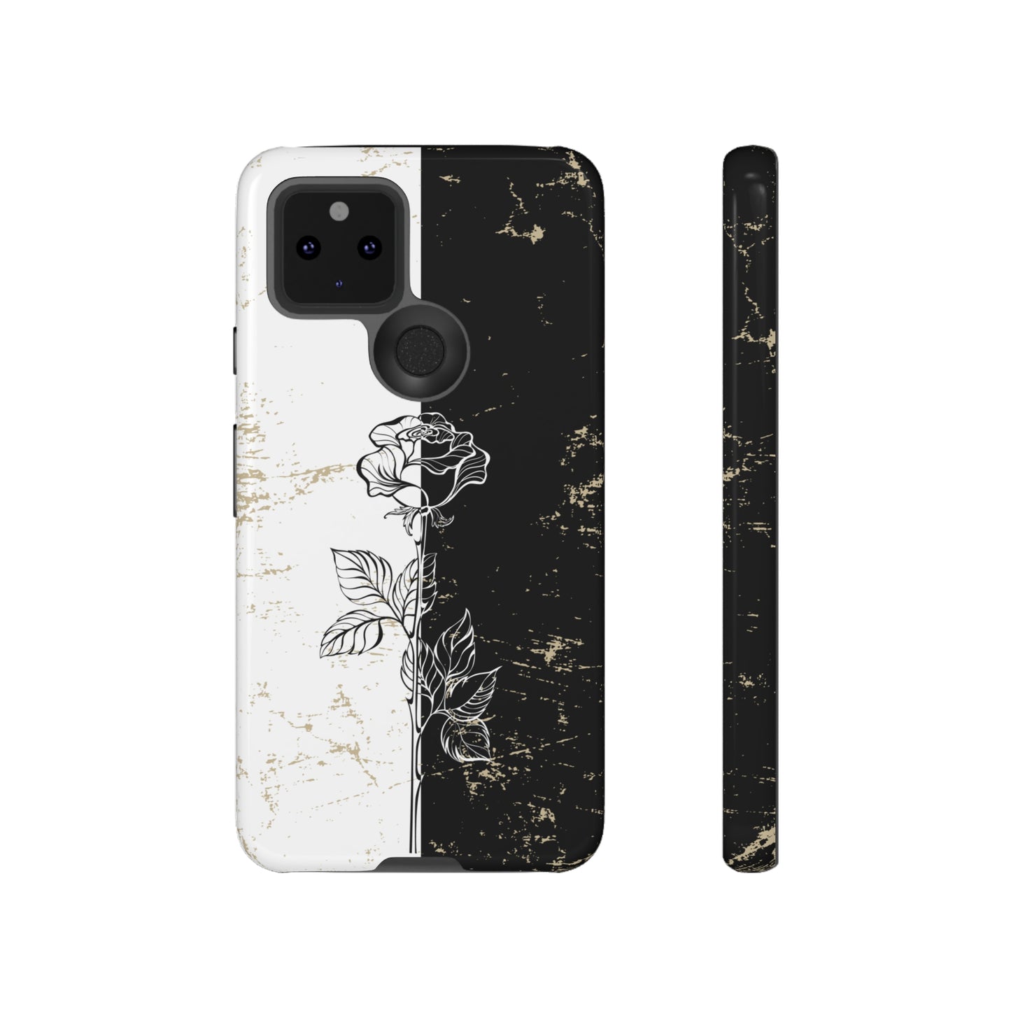 Elegant Contrast - Cell Phone Case