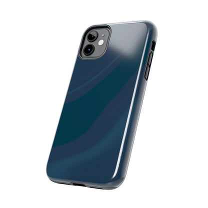 Deep Azure Current - iPhone Case