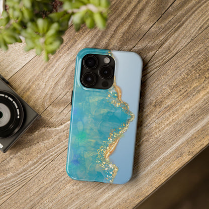 Azure Waves - iPhone Case