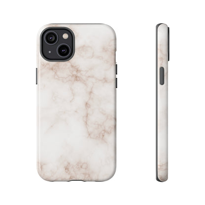 Elegant Alabaster Swirl - Cell Phone Case