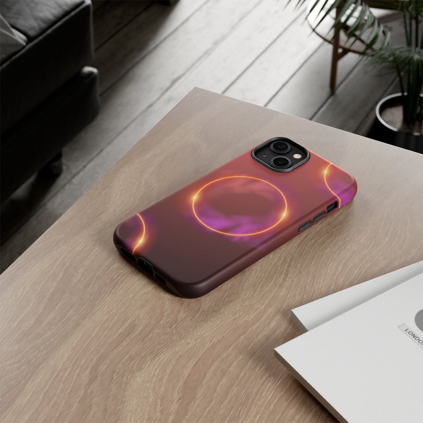 Cosmic Eclipse - Cell Phone Case