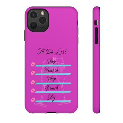 Chic Checklist - Cell Phone Case