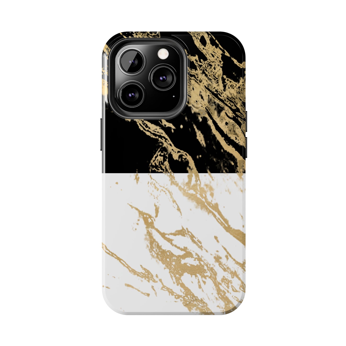 Day Meets Night Gold Rush - iPhone Case