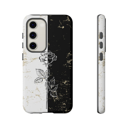 Elegant Contrast - Cell Phone Case