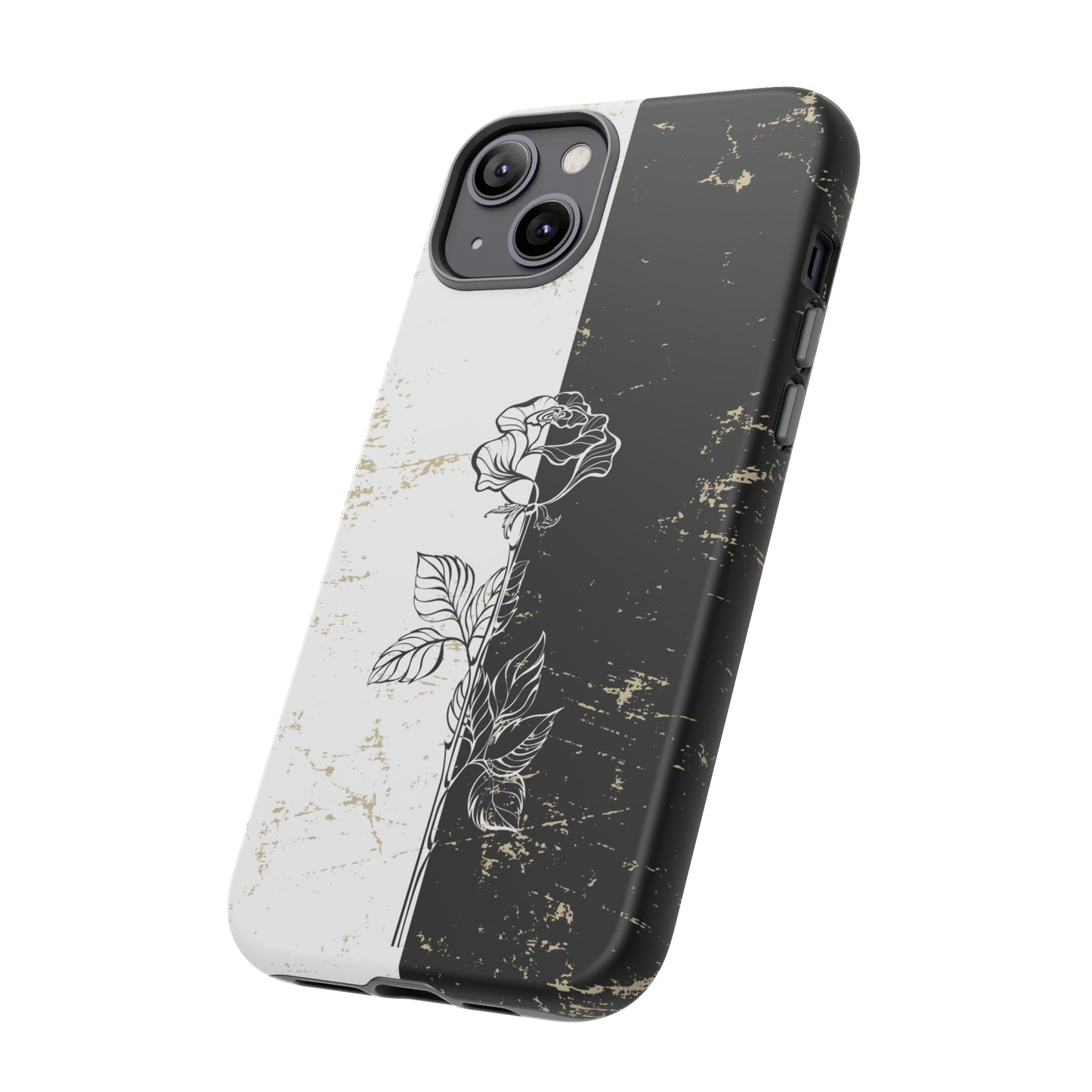 Elegant Contrast - Cell Phone Case