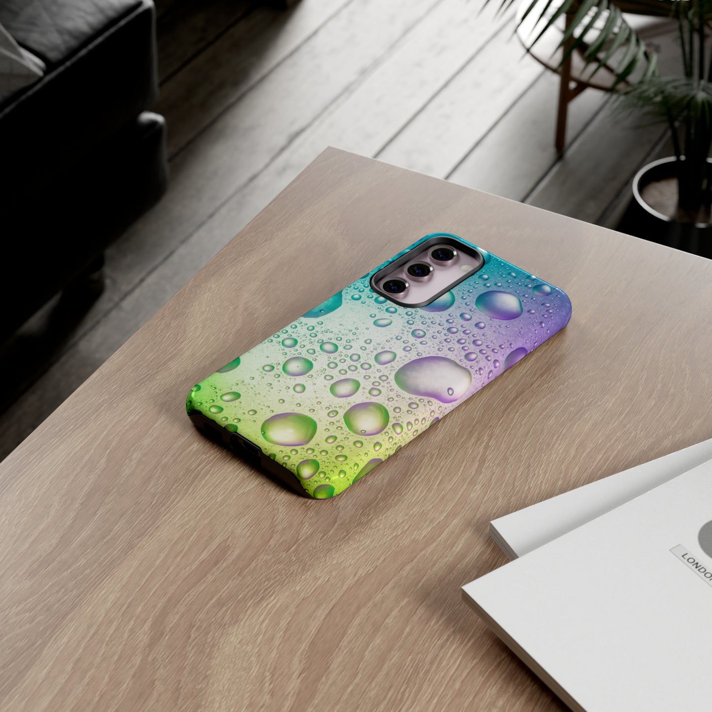 Aqua Bubbles - Cell Phone Case