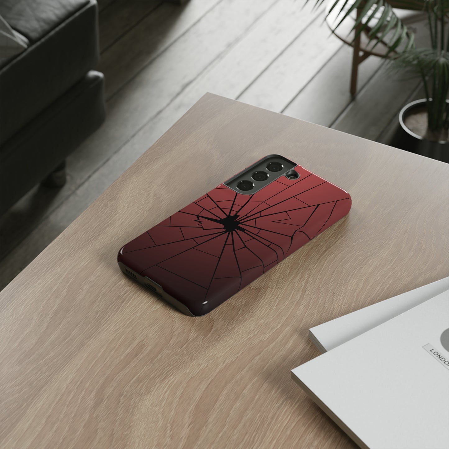 Crimson Web Phone Case - Cell Phone Case