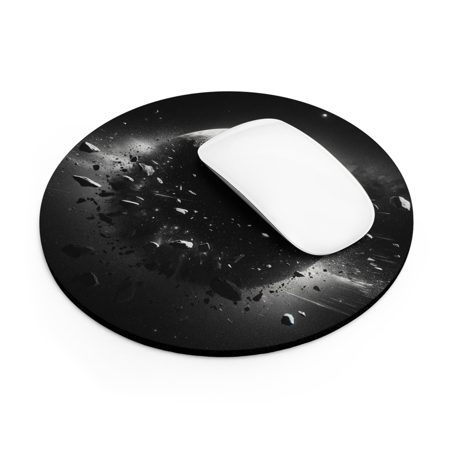 Lunar Debris - Mouse Pad | Round