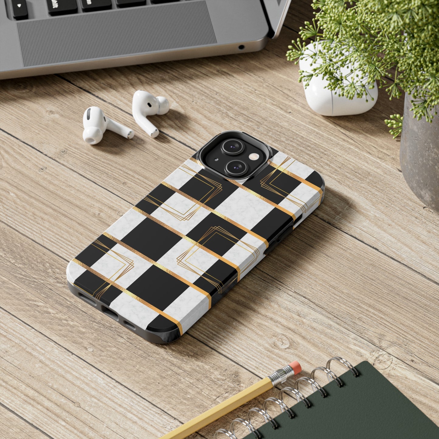 Geometric Elegance 2 - iPhone Case