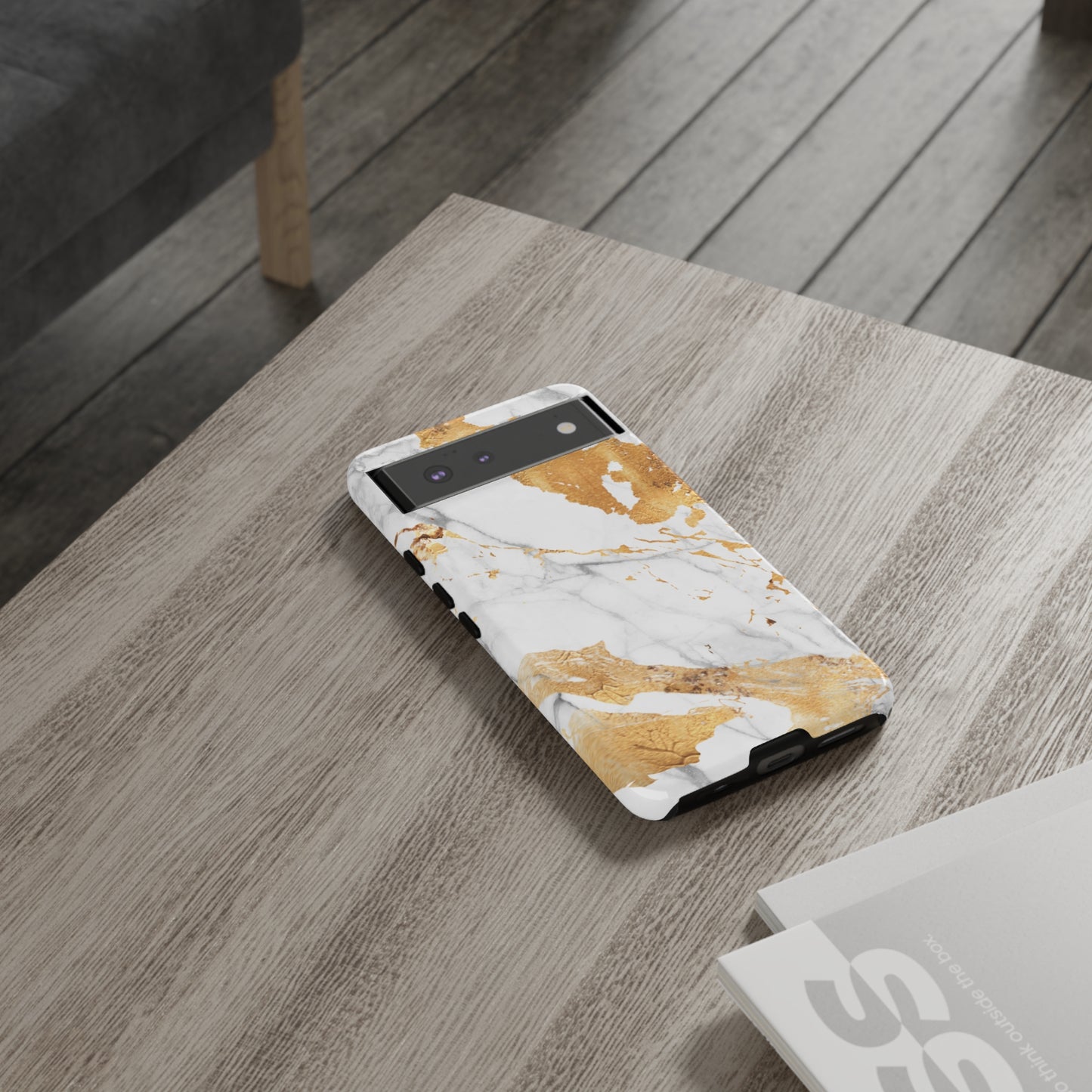 Golden Veins - Cell Phone Case