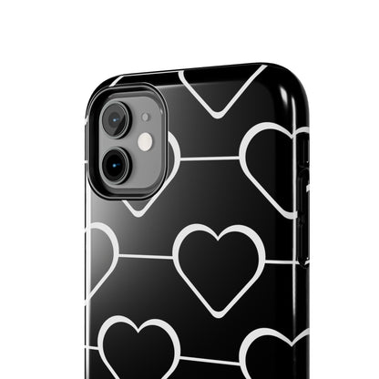 Hearts Connect - iPhone Case