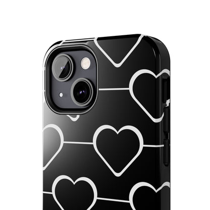 Hearts Connect - iPhone Case