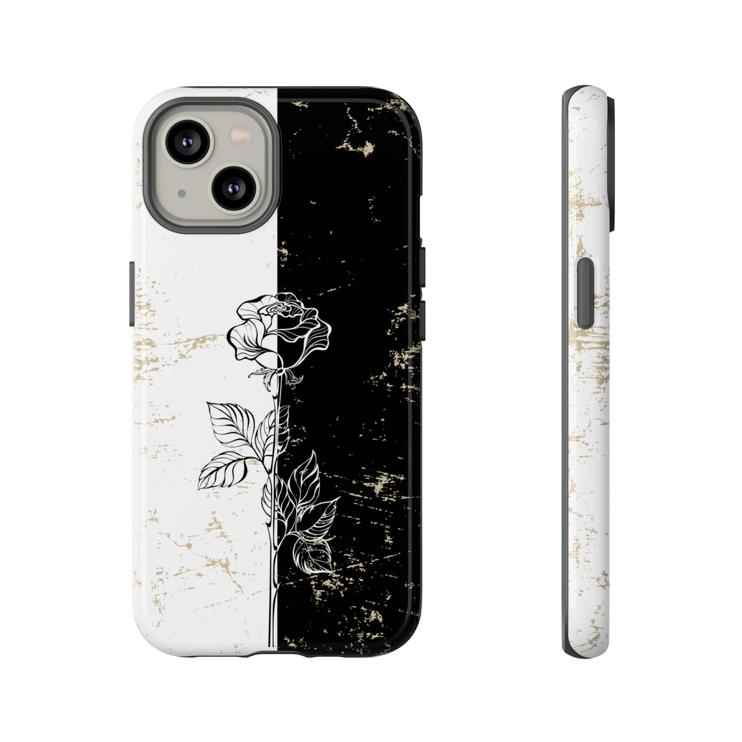 Elegant Contrast - Cell Phone Case