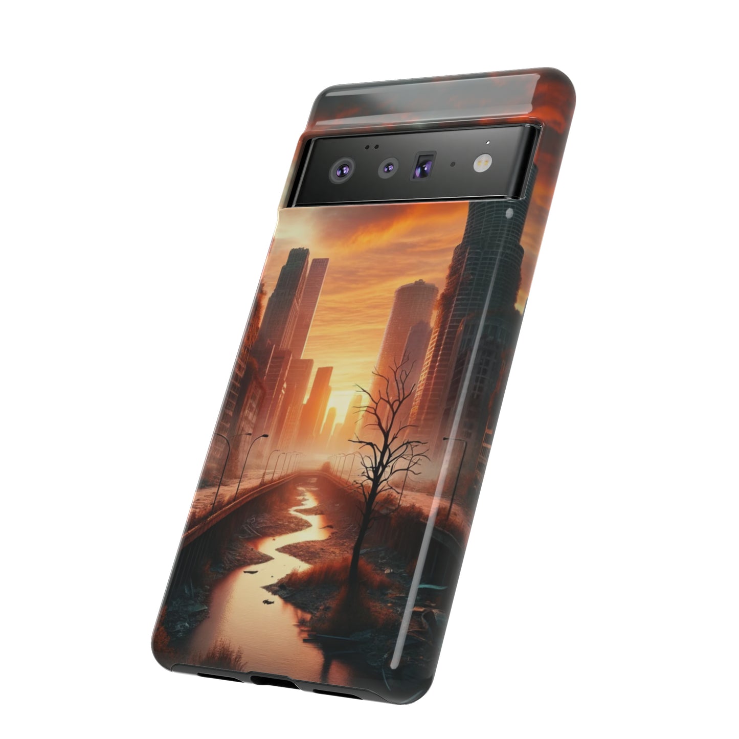 Dawn of the Urban Oasis - Cell Phone Case