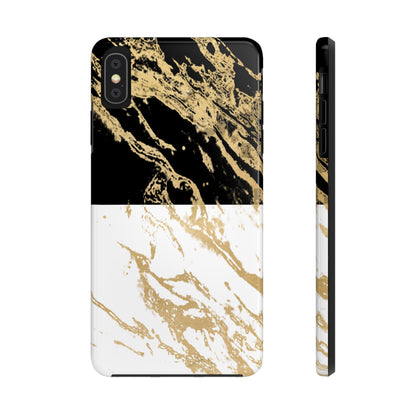 Day Meets Night Gold Rush - iPhone Case